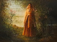 A. Q. Arif, 18 x 24 Inch, Oil On Canvas, Figurative Painting, AC-AQ-396